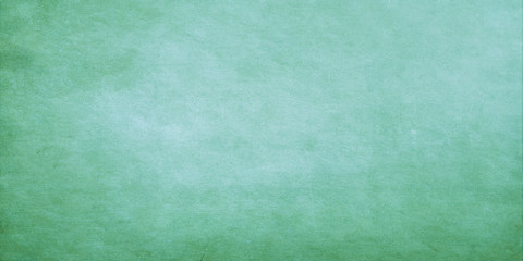 Green wide grunge effect texture.