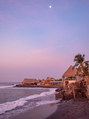 Naklejka premium El Zonte in El Salvador