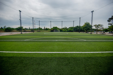 football field or soccer field