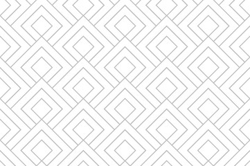 Motif géométrique abstrait avec des rayures, des lignes. Fond vectorielle continue. Ornement blanc et gris. Conception graphique en treillis simple.