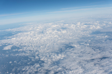 Fototapeta na wymiar Cloud atmosphere in Abstract background