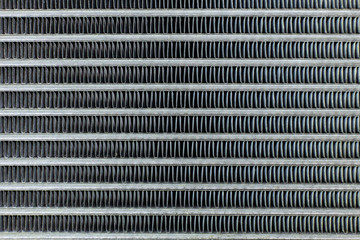 The Air Conditioning Coils car close up texture image..