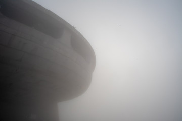 foggy ufo 
