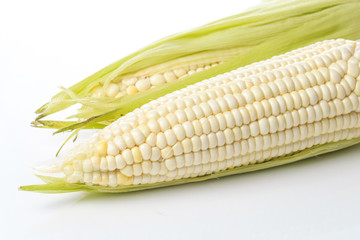 Ripe and delicious corn