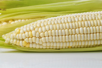 Ripe and delicious corn