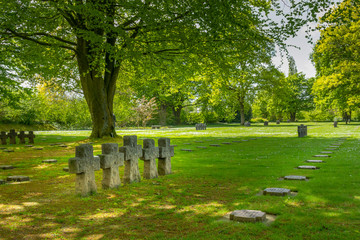 La Cambe German military cemetery.