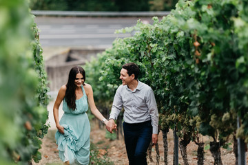 Portrait of a beautiful wedding couple.