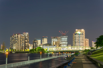 東京ウォーターフロントの夜景