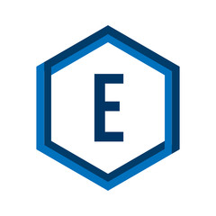 Initial Letter Logo E Template Vector Design