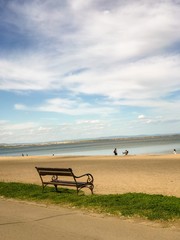 Bench on the beach