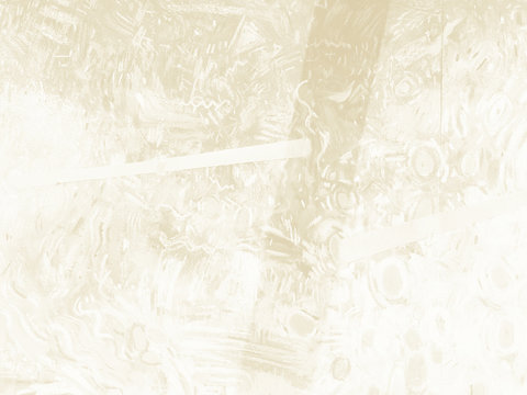 Mustard pencil background with white paper texture. Abstract cream hand drawn colored pencils background. Sepia crayon drawings with graphite texture for templates, greeting card, poster design.