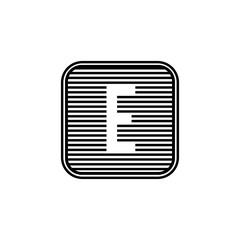 Initial Letter Logo E Template Vector Design