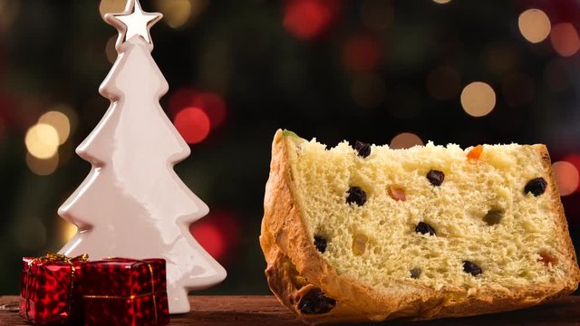 Panettone is the traditional Italian dessert for Christmas