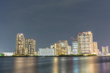 Obraz premium 東京ウォーターフロントの夜景