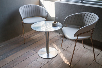Interior design multipurpose table in modern style