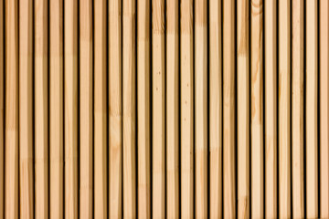 vertical wooden shutters background close up