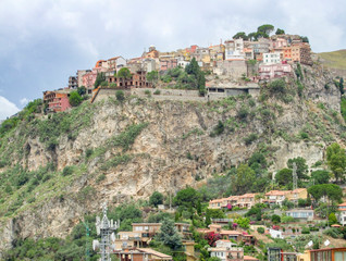 Fototapeta na wymiar Castelmola in Sicily