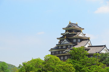 岡山城　烏城　金烏城