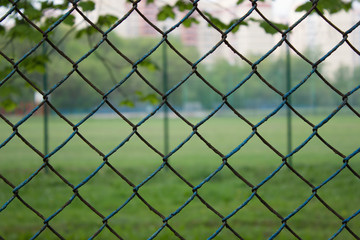 Fototapeta premium Rabitz rusty on the light