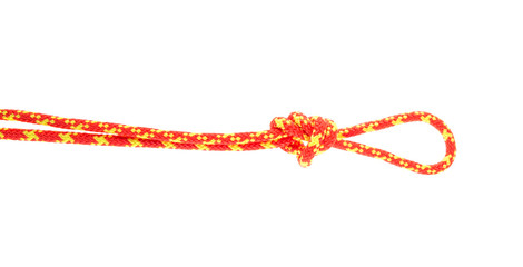 rope for tourism, mountaineering isolated on white background