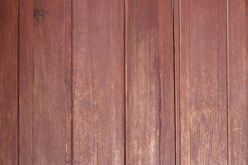 Naklejka premium Worn and painted striped timber