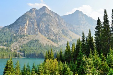 lake in the mountains