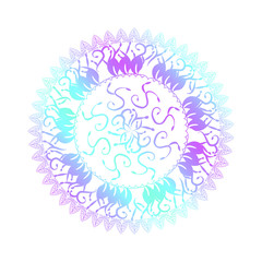 EPS 10. Mandala pattern design