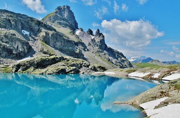 Am Schottensee, 5-Seen-Wanderung, Pizol, Ostschweiz