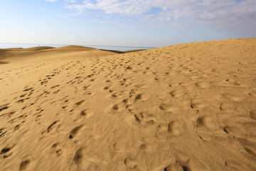 Summer background of free space for your decoration and ocean landscape. Summer time 