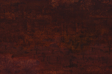 red rusty metal grunge wall background