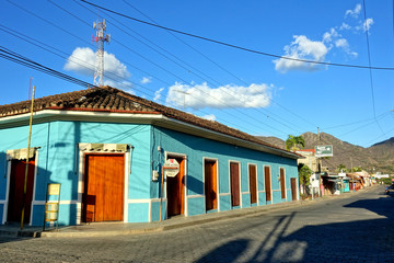 Fototapeta na wymiar Nicaragua Somoto village
