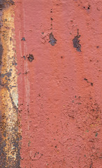 Reddish Old Weathered Corrugated Rusty Metal Texture