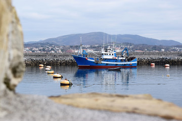 Fototapeta premium puerto y barcos