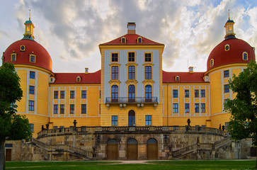 Obraz premium Moritzburg Castle near Dresden in saxony