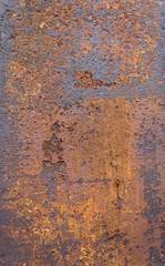 Old Weathered Corrugated Rusty Metal Texture