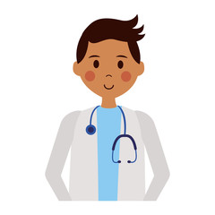 Fototapeta premium doctor man with stethoscope