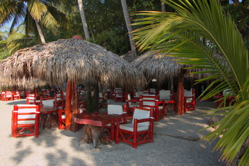 Beach of Samara in Costa Rica