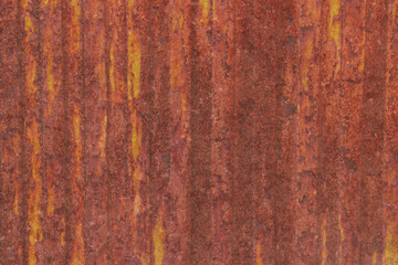 red rusty metal grunge wall background