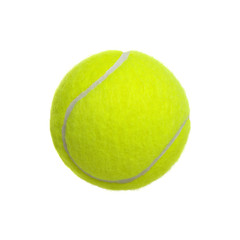  tennis ball on white