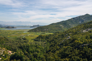 Fototapeta na wymiar Skadar Lake National Park, Montenegro, Europe.