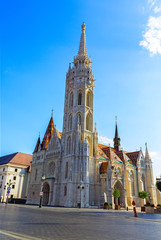 Church of St. Matthias in the territory of the Fishing Bastion. Hungary