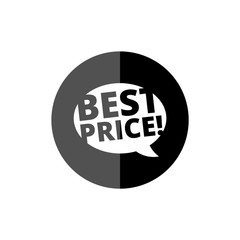 Best price circle banner