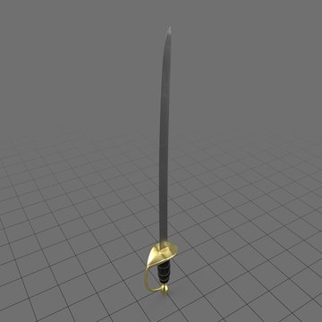 Caribbean pirate sword