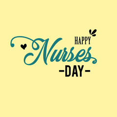 Happy International Nurses Day Vector Template Design Illustration