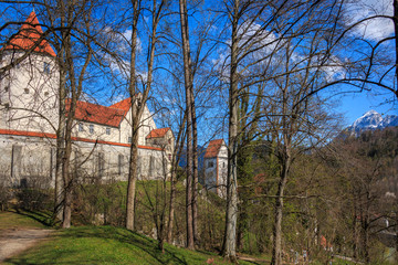 Hohes Schloss Füssen im Algäu Bayern Deutschland