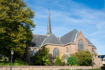 Fototapeta na wymiar church in Oud Beijerland, The Netherlands