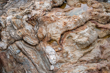 Texture of strange boulder rocks.