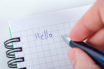 writing letter to somebody who is so special for you, feel love, love somebody