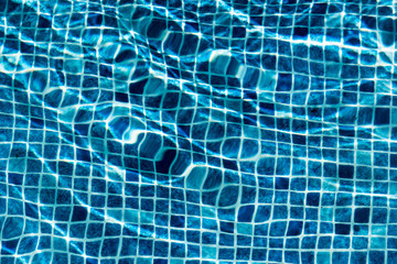 water surface with reflection above the pool