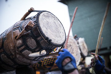 Naklejka na ściany i meble Traditional Drum